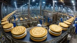Inside the Oreo Factory: From Cocoa Beans to Perfect Cookies | Full Manufacturing Process