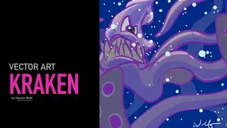 The Kraken Sea Monster Art Time-Lapse Video | #DHSTimeLapseBinge