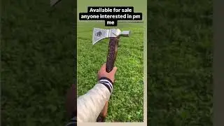 Beautiful Viking axe #vikingaxe #handmade #edc #texanknives.us #blacksmith #vikinglover #custom