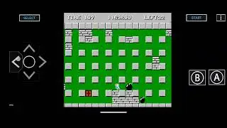 Bomber Man! Game play of stage 33