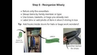Front Entrance Closet Makeover | Declutter & Organize With What You Have!