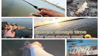 Testing the zman baby goat | fishing in maharastra mumbai | there is always time for one more cast |