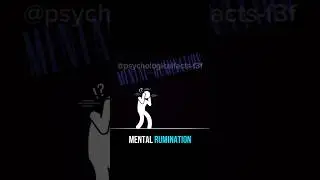 Mental rumination .#relatable #mentalhealth #physiologicalfacts #knowledge #psychology