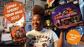 lemax spooky town haul 2025! 🎃 i hope this halloween town will look amazing. . .