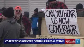 Prison strike coverage
