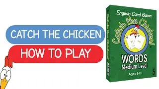 HOW TO PLAY, SIGHT WORDS, CATCH THE CHICKEN (MEDIUM LEVEL, GREEN)