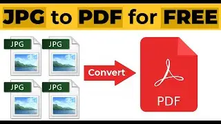 How to Convert JPG to PDF for FREE Online