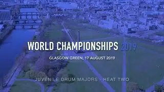 Juv Drum Majors - World Championships 2019 - Juv Heat 2 [1080p HD]