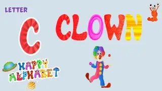 Happy Alphabet | Alphabet Phonics For Kids - Letter C - Endless Alphabet Alternative [GoodSoftTech]