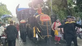 Pesona budaya Ponorogo Desa Karanggebang Kecamatan Jetis, kirap Reog dan Gajah gajahan