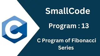 C program of Fibonacci Series
