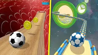 😰🤓😈🥴Portal Run Going Balls Vs Action Balls New Update Gameplay #128