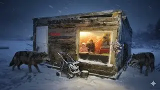 Trapped Alone in &minus;50&deg;C Blizzard ❄️ | Extreme Winter Survival in an Abandoned Cabin