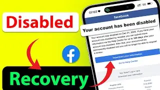 Your Account Has Been Disabled Problem Fix | Facebook Account Open Kaise Kare