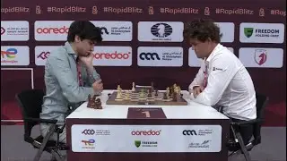 Magnus Carlsen vs Daniel Dardha || FIDE World Blitz Chess championship 2025