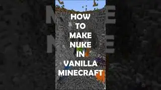 HOW TO MAKE NUKE IN VANILLA MINECRAFT - MINECRAFT HACKS, TIPS AND TRICKS - MINECRAFT 1.17 - 2021