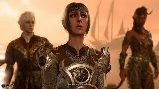 BG3 All Companions React to Lae'zel Stabbing Herself