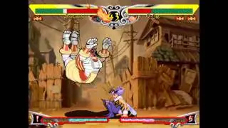 Darkstalkers 3 : Anakaris vs Q-Bee (Shinobi)