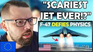 European Reacts to The US Miltary's SCARIEST Fighter Jet, The F-47!