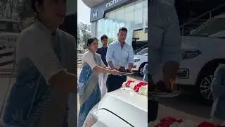 XUV700 AX5 S DELIVERY CEREMONY 💐🔥 #automobile #scorpio #viralvideo #trending #shorts #newpost #car