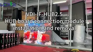 HUB connection led display#ledvdi #leddisplaymanufacturer #leddisplay #customizedretaildisplays