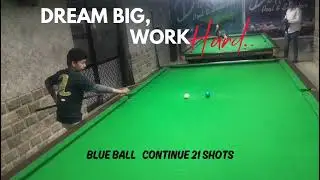21 Blue Balls Continuous Shot 🔵 | Skill on Another Level 🎯🔥Practice Makes Champions 💪🎱 #ahmedabad