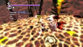 Ninja Gaiden Sigma (MC) - Battlefield of the Abyss 5 - NO DAMAGE Karma run 1,120,162