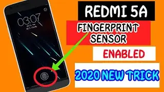 How to enable fingerprint in display Redmi 5a/2020 #fingerprint #mi5a