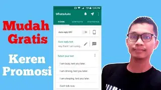 Membuat WhatsAuto balasan otomatis