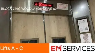 HDB Block 786C Woodlands || EM Elevator