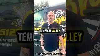 Temescal Valley Junk Removal 🚛 Same-Day & Next-Day Dumpster Rentals | Corona Junk Removal #fyp #pov
