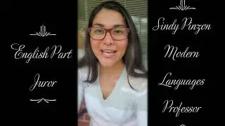 ENGLISH PART JUROR- SINDY PINZON