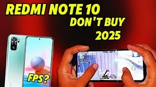 Redmi note 10 PUBG|BGMI Test Gyroscope Graphics Rivew Fps ? By SyedHindiYt 2025