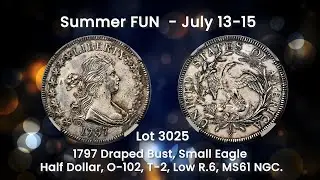 Selections from the July Heritage U.S. Coins Summer FUN Signature Auction