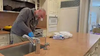 Countertop restoration @capitolstonecare 
