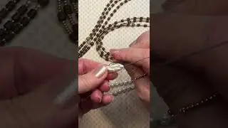 Wire Wrapping Baroque Pearls #handmadejewelry #jewelrymaking