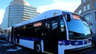 MaBSTOA Bus: Bedford Park Bound LFSA [#5317] Bx22 at Fordham Rd & Webster Ave