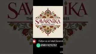 welcome to savarnika,to get updates from us subscribe to#youtubechannel @Label.Savarnika.Thank u❤️.