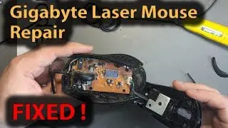 #299 How to repair an optical mouse, Gigabyte Laser Mouse Repair