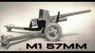 WW2 U.S. M1 57mm Anti-Tank Gun
