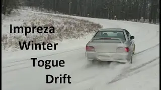 Subaru Impreza GT winter touge drift