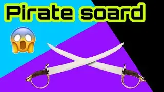 pirate soard / how to make a paper pirate soard/ diy craft idea long