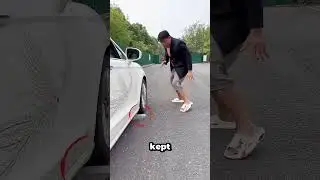 Can a Stone Really Stop a Moving Car?