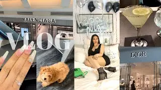 VLOG | Birthday Nails 💅🏽 & Photoshoot 📷 Somerset Mall Shopping + What I got (mini bday haul)