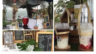 Street Cafe at old hut - Thai Street Food | Good Street Local Cafe - Street cafe scene