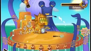 Pocket God Facebook Avatar and Octopus