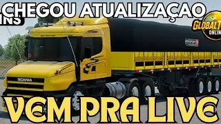 🔵SAIU NOVA ATUALIZA&Ccedil;&Atilde;O COM NOVO CAMINH&Atilde;O E NOVO REBOQUE - GLOBAL TRUCK ONLINE 🚛
