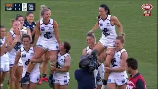 Alison Downie & Katie Loynes play their final game for the Blues