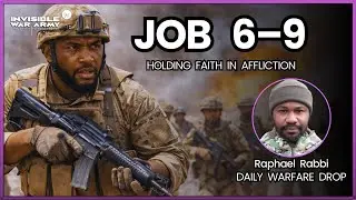 Holding Faith in the Midst of Affliction &mdash; Daily Warfare Drop | Job 6&ndash;9