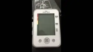 EBP095 easy@Home blood pressure arm monitor setting your unit
